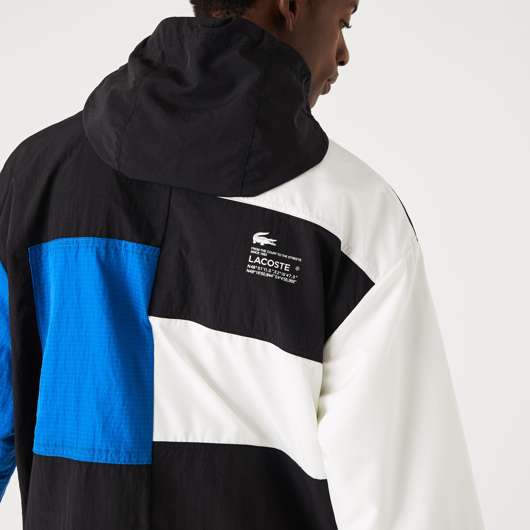 Lacoste colourblock jacket